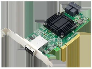 PCIE 3.0 X8 Rotate 2 SFF-8643+External 2 SFF-8644 NVME Expansion Card PCIE 3.0 X8 Rotate 2 SFF-8643+External 2 SFF-8644 NVME Expansion Card