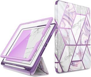 iPad Air 3 Case 10.5 2019 (3rd Generation), iPad Pro 10.5 Case 2017,  [Built-in Screen Protector] i-Blason [Cosmo] Trifold Stand Protective Case  Cover
