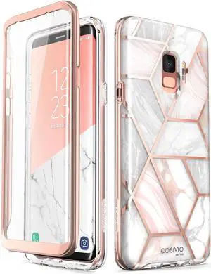i-Blason Cosmo Series Designed for Galaxy S9 Case, Full-Body Bumper Protective Case with Built-in Screen Protector - Compatible with Galaxy S9 (2018 Release) only