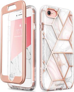 i-Blason Cosmo Series Designed for iPhone SE 2020 Case/iPhone 7 Case/iPhone 8 Case, [Built-in Screen Protector] Stylish Protective Bumper Case for iPhone SE (2020)/ iPhone 8/ iPhone 7