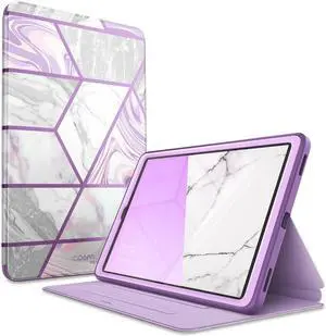 i-Blason Case Designed for Galaxy Tab A 10.1 (SM-T510/T515) 2019, [Cosmo] Full-Body Protection with Built-in Screen Protector Case for Samsung Galaxy Tab A 10.1 2019 Release (Purple)