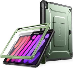 SUPCASE Unicorn Beetle Pro Series Case for iPad Mini 6th Generation 8.3 Inch (2021 ), Support Apple Pencil Charging with Built-in Screen Protector Full-Body Rugged Kickstand Protective Case (Guldan)