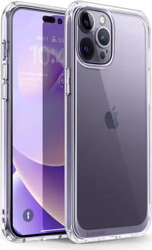 SUPCASE Unicorn Beetle Style Case Designed for iPhone 14 Pro (2022 Release) 6.1 Inch, Premium Hybrid Protective Clear Case (Clear)