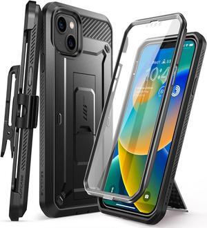 SUPCASE Unicorn Beetle Pro Series Case for iPhone 14 Plus (2022 Release) 6.7 Inch, Built-in Screen Protector Full-Body Rugged Holster Case (Black)
