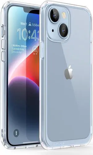 SUPCASE Unicorn Beetle Style Series Case for iPhone 14 Plus (2022 Release) 6.7 Inch, Premium Hybrid Protective Clear Case (Clear)