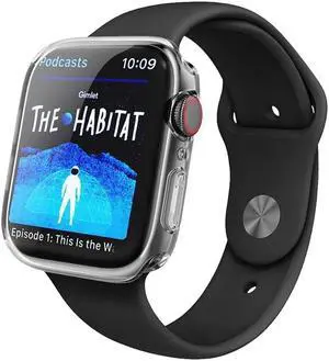 SUPCASE Apple Watch 4 Case 40mm 2018, [Built-in Screen Protector] Soft TPU Protector Case [2 Color Combination Pack] for Apple Watch Series 4 40mm