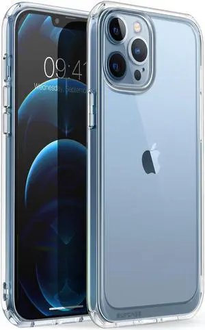 SUPCASE Unicorn Beetle Style Case Designed for iPhone 13 Pro (2021 Release) 6.1 Inch, Premium Hybrid Protective Clear Case (Azure)