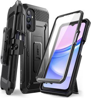 SUPCASE for Samsung Galaxy A16 Case with Stand & Belt-Clip, [Unicorn Beetle Pro] [Built-in Screen Protector] [Military-Grade Protection] Heavy Duty Rugged Phone Case for Galaxy A16, Black