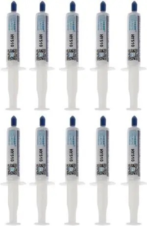 10Pcs Compound Silicon Thermal Grease Paste HY510 5g for CPU HeatSink Processor GPU Cooling silicone Fan Thermal Paste