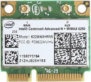 Dual Band 300M 2.4+5G Wireless Wifi PCI-E Card For Intel 6250 Lenovo FRU 60Y3195