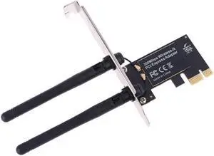 D7YC 300Mbps 2.4GHz Wireless Adapter WiFi Adapter PCI-E Net work Card PCI-Express