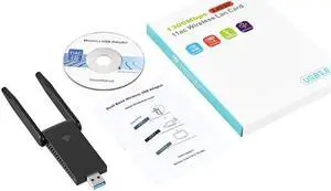 USB 3.0 Wifi Dongle Adapter AC 1300Mbps Network Card USB 3.0 Wireless Antenna 2.4G& 5.8G Wifi Module for PC Laptop
