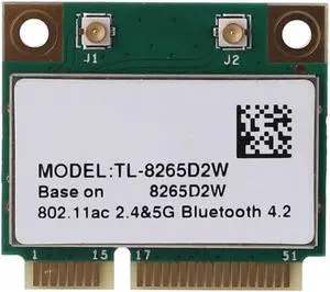 Dual Band Wireless-AC 8265 8265HMW 8265D2W 2.4G/5Ghz 802.11ac 867Mbps Bluetooth 4.0 Mini PCI-E Card
