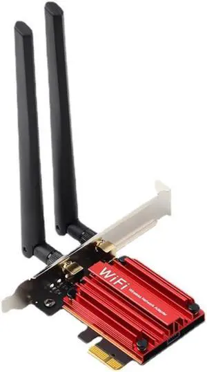 AX1800S WIFI6 Desktop PCI-E Gigabit Wireless Network Card 1800Mbps Dual Band 2.4G 5G Receiver Bluetooth-compatible 5.2