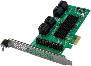 8 Port Sata 3 PCI Express Expansion Card PCI-E Sata Controller PCIe 1X to Sata III 6Gb Adapter Add On Cards For HDD SSD 8 Port Sata 3 PCI Express Expansion Card PCI-E Sata Controller PCIe 1X to Sata III 6Gb Adapter Add On Cards For HDD SSD