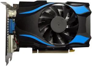 Gaming Graphic Card for ATI R7 350 2GB DDR5 128 Bit PCIE 2.0 HDMI-Compatible/VGA/DVI Interface with Single Cooling Fan Gaming Graphic Card for ATI R7 350 2GB DDR5 128 Bit PCIE 2.0 HDMI-Compatible/VGA/DVI Interface with Single Cooling Fan