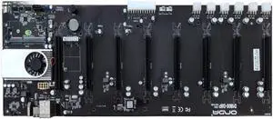 BTC-D1800 Mining Motherboard 8 GPU PCI-E 16X Slot DDR3 Memory Onboard HDMI Interface Low Power Consumption 1600MHz BTC-D1800 Mining Motherboard 8 GPU PCI-E 16X Slot DDR3 Memory Onboard HDMI Interface Low Power Consumption 1600MHz