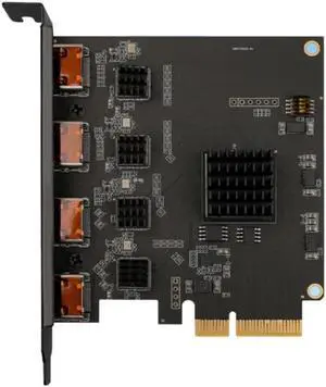 D7YC 1080P HDMI-compatible Capture Card PCIE 4-Channel Video Capture Device Zero-lag Passthrough Ultra-Low Latency