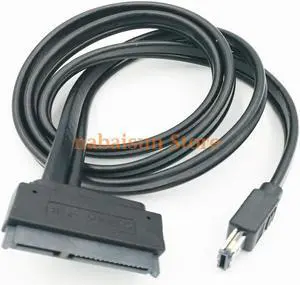Dual Power eSATA USB 12V 5V Combo to 22Pin SATA USB Hard Disk Cable, esata to sata 50CM