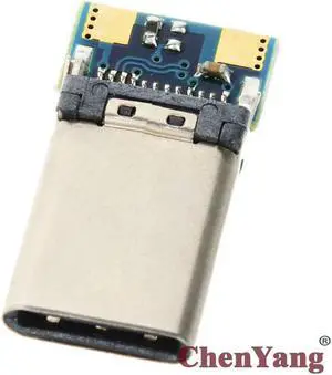 USB 3.1 Type C USB-C DIY 24pin Male Plug Connector SMT type with PC Board USB 3.1 Type C USB-C DIY 24pin Male Plug Connector SMT type with PC Board