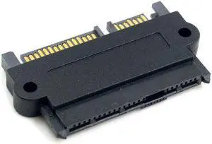 SFF-8482 SAS 22 Pin to 7 Pin + 15 Pin SATA Hard Disk Drive Raid Adapter with 15 Pin Power Port SFF-8482 SAS 22 Pin to 7 Pin + 15 Pin SATA Hard Disk Drive Raid Adapter with 15 Pin Power Port