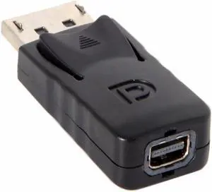 DisplayPort Male to Mini DP DisplayPort Female Adapter for PC Computer Laptop HDTV Monitor