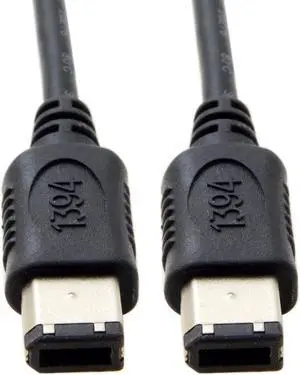 Firewire 400 IEEE 1394 6 Pin Male to 6 Pin Male Fast DV iLink Cable Length 1.8m Firewire 400 IEEE 1394 6 Pin Male to 6 Pin Male Fast DV iLink Cable Length 1.8m