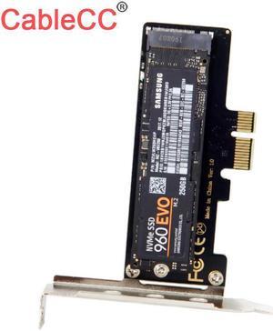 M.2 NGFF M-Key to Low Profile PCI-E 3.0 x4 Lane SSD Nvme AHCI PCI Express Adapter Card
