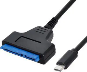 USB 3.1 Type C Male to SATA 22 Pin 2.5" Hard Disk Driver SSD Cable Adapter for Laptop