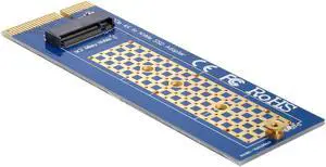 NGFF M-key PCI-E NVME AHCI SSD to PCI-E Express 3.0 4X Vertical Adapter for SSD & Motherboard NGFF M-key PCI-E NVME AHCI SSD to PCI-E Express 3.0 4X Vertical Adapter for SSD & Motherboard