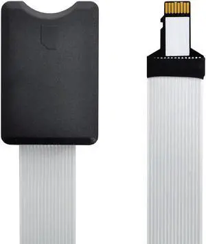 TF Micro-SD Memory Card Kit Male to SD Female Extension Soft Flat FPC Cable Extender 25cm