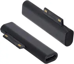 DC 15V Type-C USB-C Female to Surface Pro7 Pro6 Pro5 Pro4 Pro X Go Book Charge Adapter DC 15V Type-C USB-C Female to Surface Pro7 Pro6 Pro5 Pro4 Pro X Go Book Charge Adapter