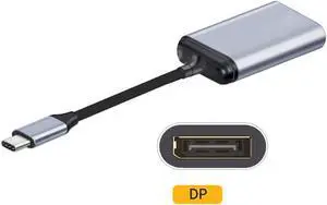 USB-C Type C to Displayport Monitor DP Cable Adapter 4K 2K 60hz for Tablet & Phone & Laptop