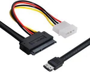 Power eSATA Combo to SATA 22Pin IDE 5V 12V for 3 5" 2 5" Hard Disk Cable 50cm