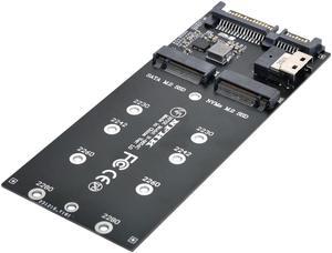 ChenYang 22Pin SATA Adapter SFF-8654 to M.2 U2 Kit NGFF M-Key to Slimline SAS NVME PCIe SSD SATA SSD Adapter for Mainboard