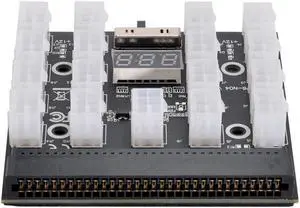 Server PSU Power Supply 1200W Breakout Board Adapter with 17 Ports ATX 6 Pin for DPS-800GB 1200FB 1200QB