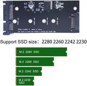 B Key Ngff M2 ssd to 2.5 inch sata adapter m.2 NGFF ssd to SATA3 converter card for SSD type 2280 B Key Ngff M2 ssd to 2.5 inch sata adapter m.2 NGFF ssd to SATA3 converter card for SSD type 2280