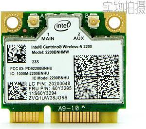 mini PCI-E WIFI card For Intel Wireless-N 2200 2200BNHMW FRU 60Y3295 For Lenovo T430 T530 X230T W530 wireless Network Card