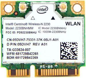 half Mini PCI Express wifi Wireless-N Adapter for Intel Centrino 2230BNHMW 2230BN 300M Bluetooth 4.0 Wlan card + BT 4.0