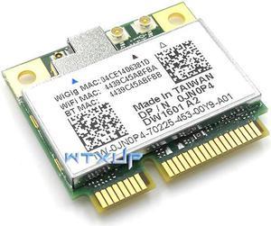 DW1601 QCA9005 8V256 OJN0P4 WiGig 802.11AD 7Gbps Half Mini Bluetooth 4.0 Wireless wifi Card for Dell Latitude 6430u E6430 XPS 18