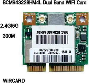 BCM943228HM4L  Half Mini PCI Express Wireless Adapter Dual Band 802.11a/b/g/n Wlan WIFI Card