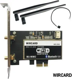 2400Mbps Dual Band Wireless Desktop PCIe Intel AX200 Card 802.11ax 2.4G/5Ghz BT 5.0 PCI Express Wireless WiFi Adapter