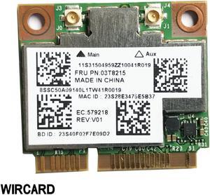 BCM94352HMB FRU 03T8215 802.11ac Dual Band 2x2 Wireless-AC Wifi+ BT 4.0 867Mbps Half Mini PCI-E Card for Lenovo Laptop