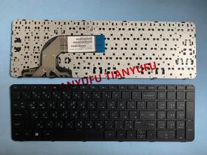 FOR HP Pavilion 15-E000 15-N000 15-R000 15-G000 250G3 255 G3 256 G3 Arabic With Frame Black Keyboard Laptop Keybaod