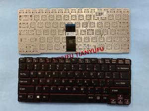 For Sony Vaio SVE14A 149009781GR 9Z.N6BBF.C0L Keybaord US Black Key Red Edge Without Frame Laptop Keyboard