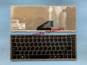 FOR Lenovo Ideapad U310 U310-ith U310-ifi T3D1-US 25204949 NSK-BSCSQ 9Z.N7GSQ.D01 US Silver Frame Keyboard Laptop KEYBOARD