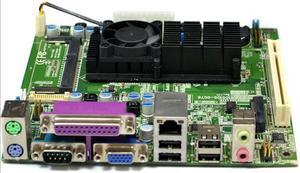 Mini-ITX Mainboard For Intel D425 CPU IPC SBC Embedded Motherboard with 2*COM 1*LAN LPT PS/2 For POS