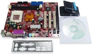 8601 686B For VIA 8601T ISA Mainboard Socket 370 P3 CPU ISA Motherboard 3PCI VGA LPT ISA COM with CPU memory 128MB