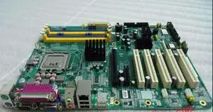 100% OK Embedded IPC Mainboard AIMB-762 AIMB-762VG REV.A1 ATX Industrial Motherboard 5*PCI 2*COM with RAM LGA775 CPU