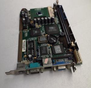 100%OK Embedded IPC Board HSC-1621LDN ISA Slot Industrial motherboard Half-Size CPU Card PICMG1.0 With CPU RAM